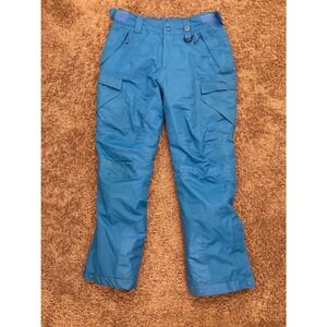 Free Soldier Blue Insulated Snow Pants Tactical Winter Ski Cargo Mens Medium 32L